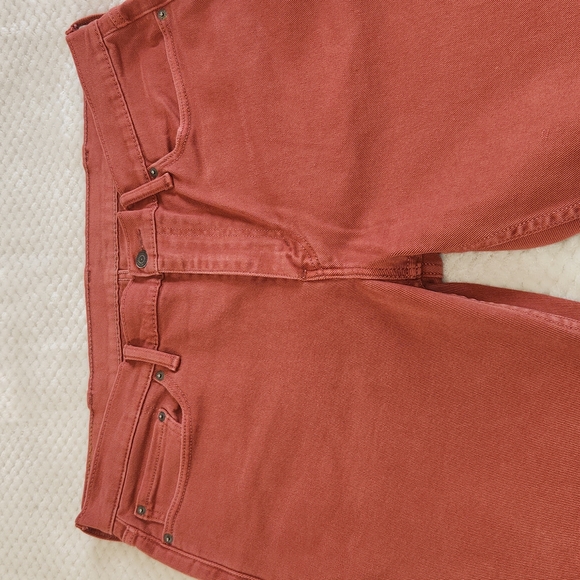 LEVIS 514  MENS JEANS SIZE W38 L30 BURNT ORANGE COLOR - Picture 6 of 12